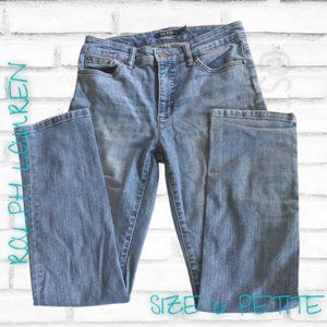 Ralph Lauren Vintage Wash Denim Jeans 6 Petite